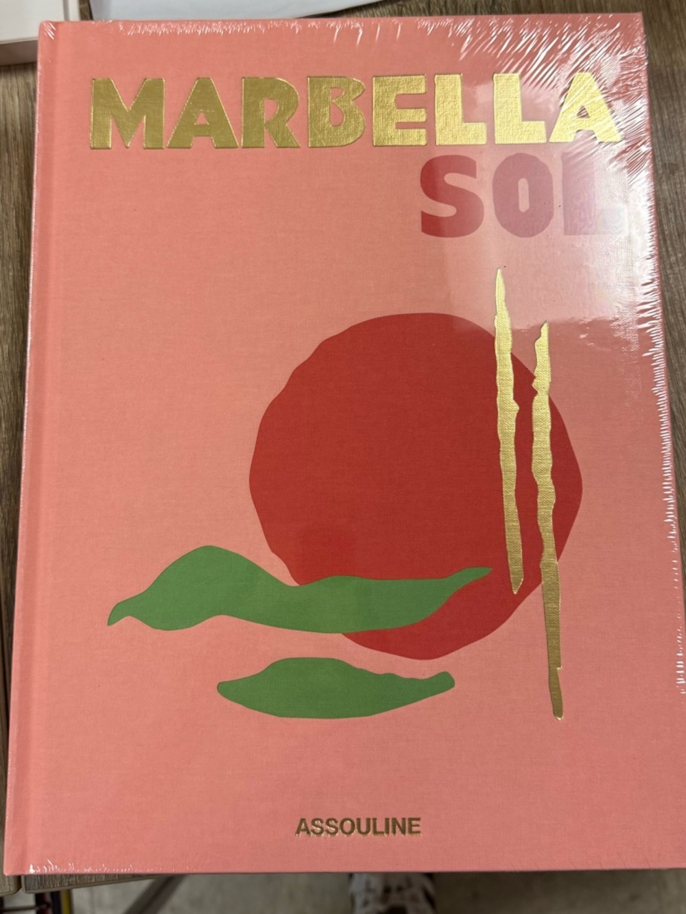 Assouline Marbella Sol Hardcover - Pink, Red & Green